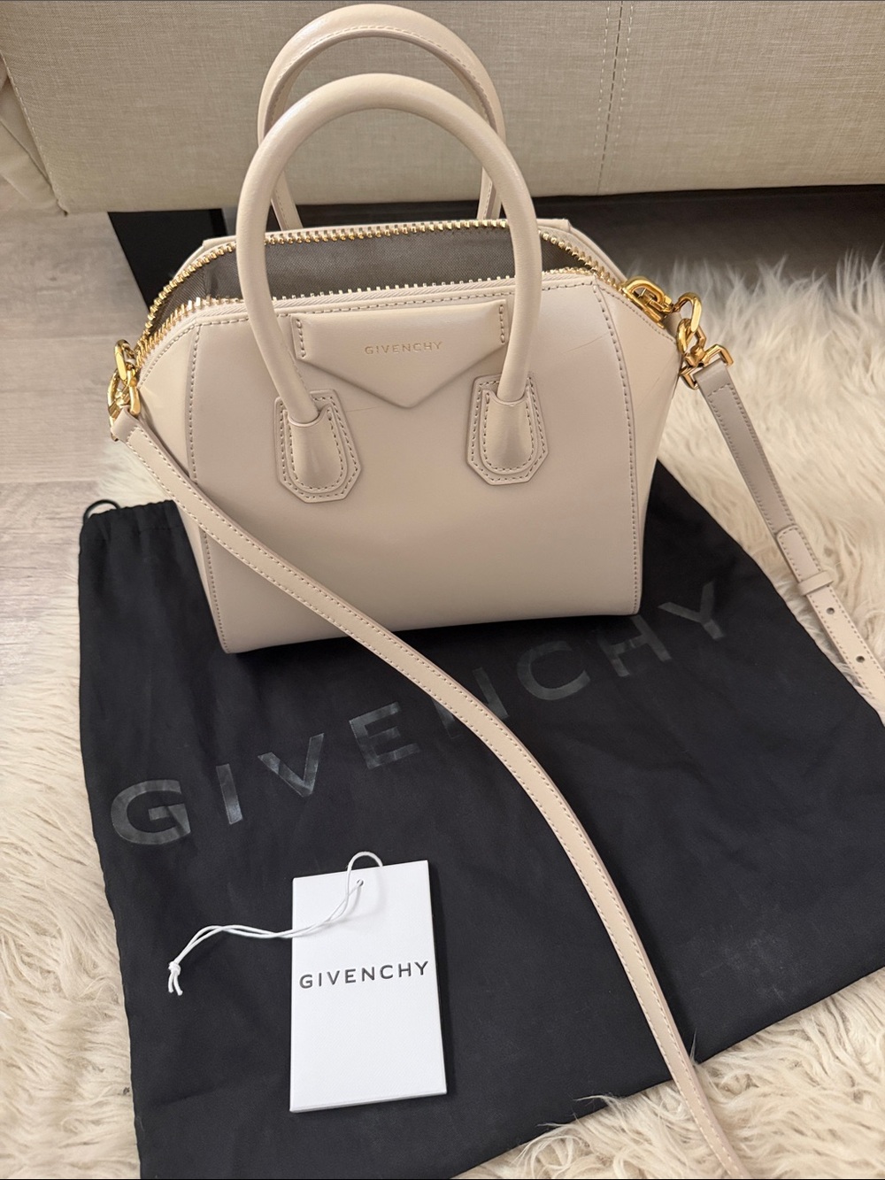 Givenchy Antigona beige bag Limited edition color